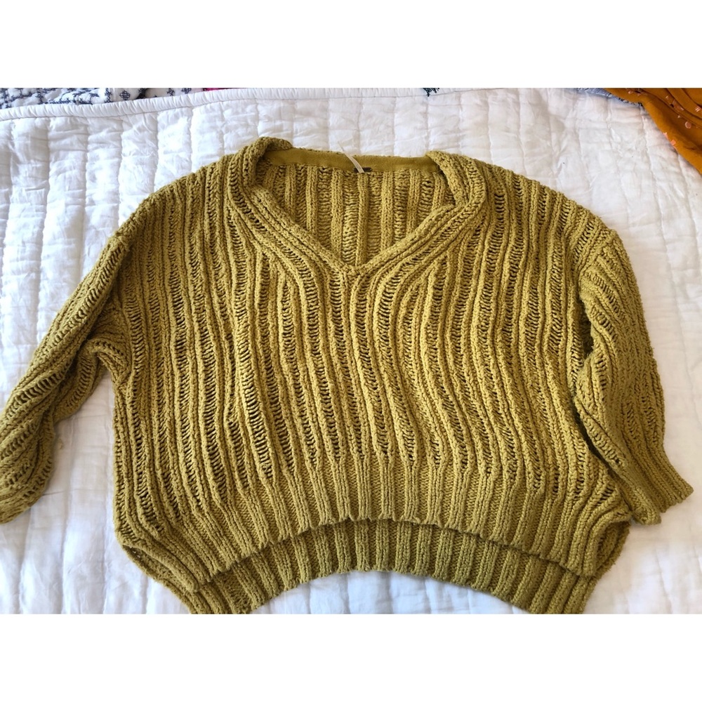 Free People Chenille Sweater